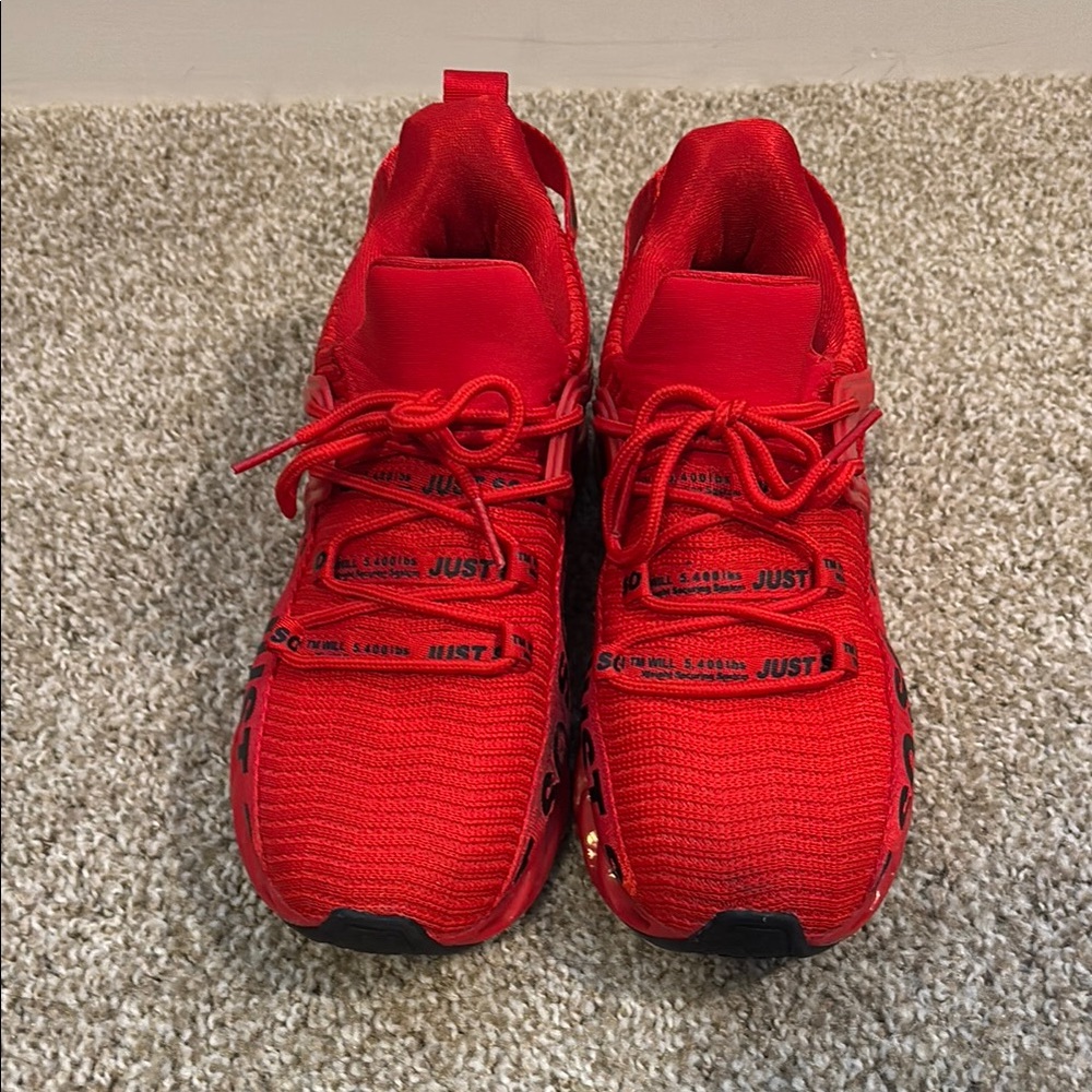 Women’s Red Athletic Shoes